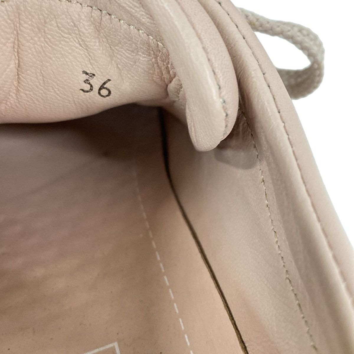 Max Mara Sneakers 36 Pink Leather — view 6
