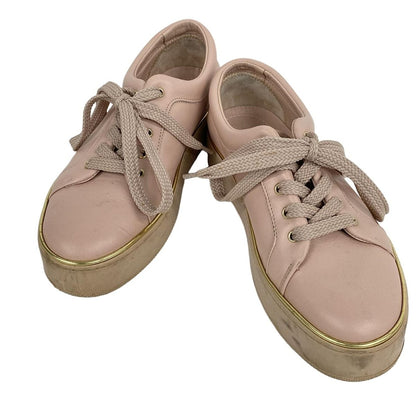 Max Mara Sneakers 36 Pink Leather — view 2