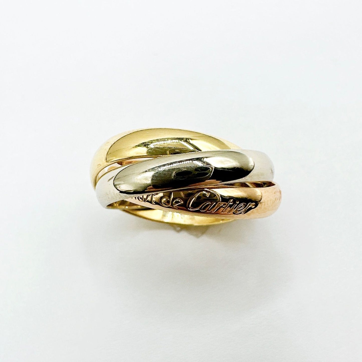 Cartier Trinity Three Color Ring — view 3
