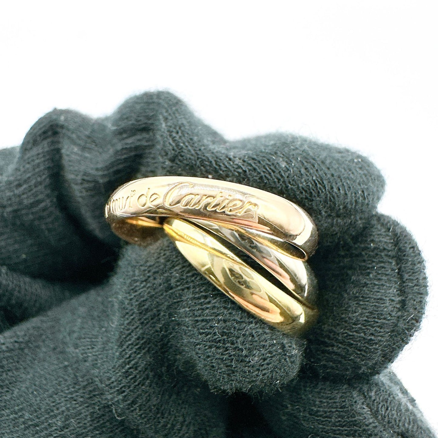 Cartier Trinity Three Color Ring — view 5