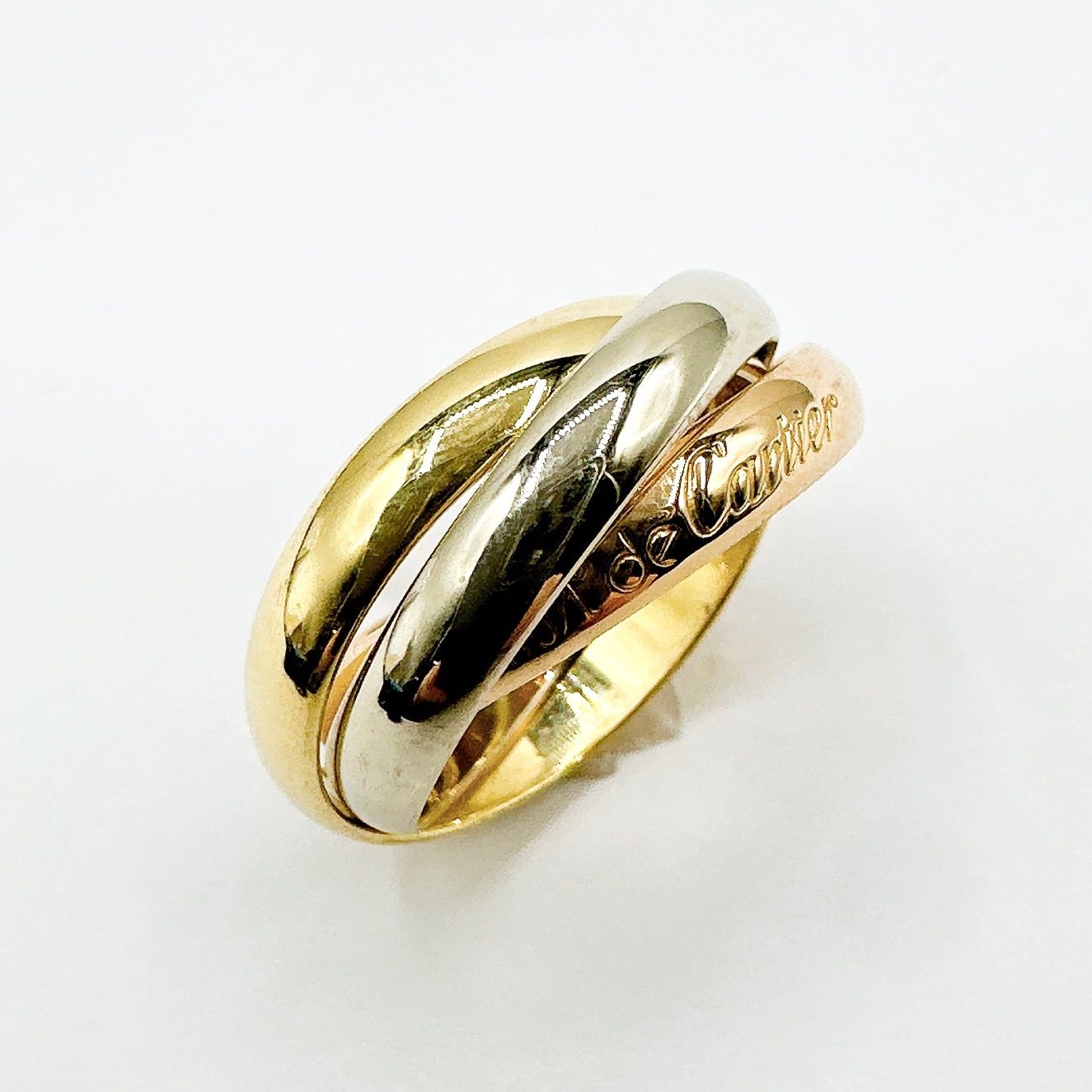 Cartier Trinity Three Color Ring — view 2