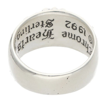 Chrome Hearts Flrl Crs Floral Cross Silver Ring — view 2