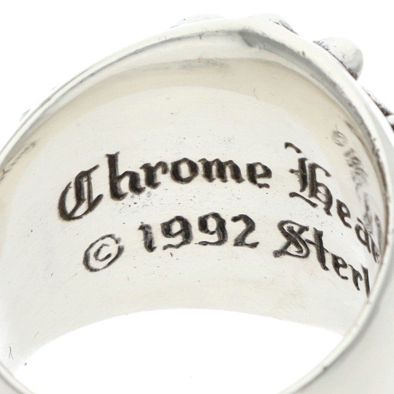 Chrome Hearts Keeper Silver Ring — view 3
