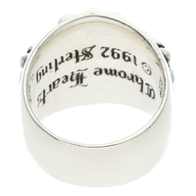 Chrome Hearts Keeper Silver Ring — view 2