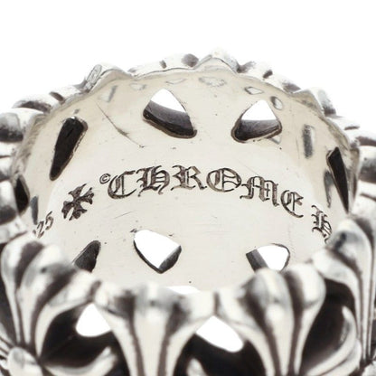 Chrome Hearts Cemetery Cross Silver Ring — view 3