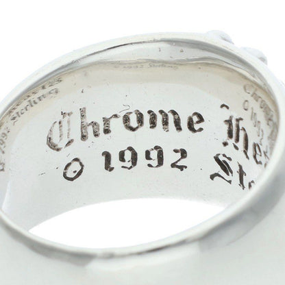 Chrome Hearts Flrl Crs Floral Cross Silver Ring — view 3