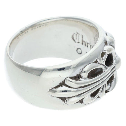 Chrome Hearts Flrl Crs Floral Cross Silver Ring — view 5