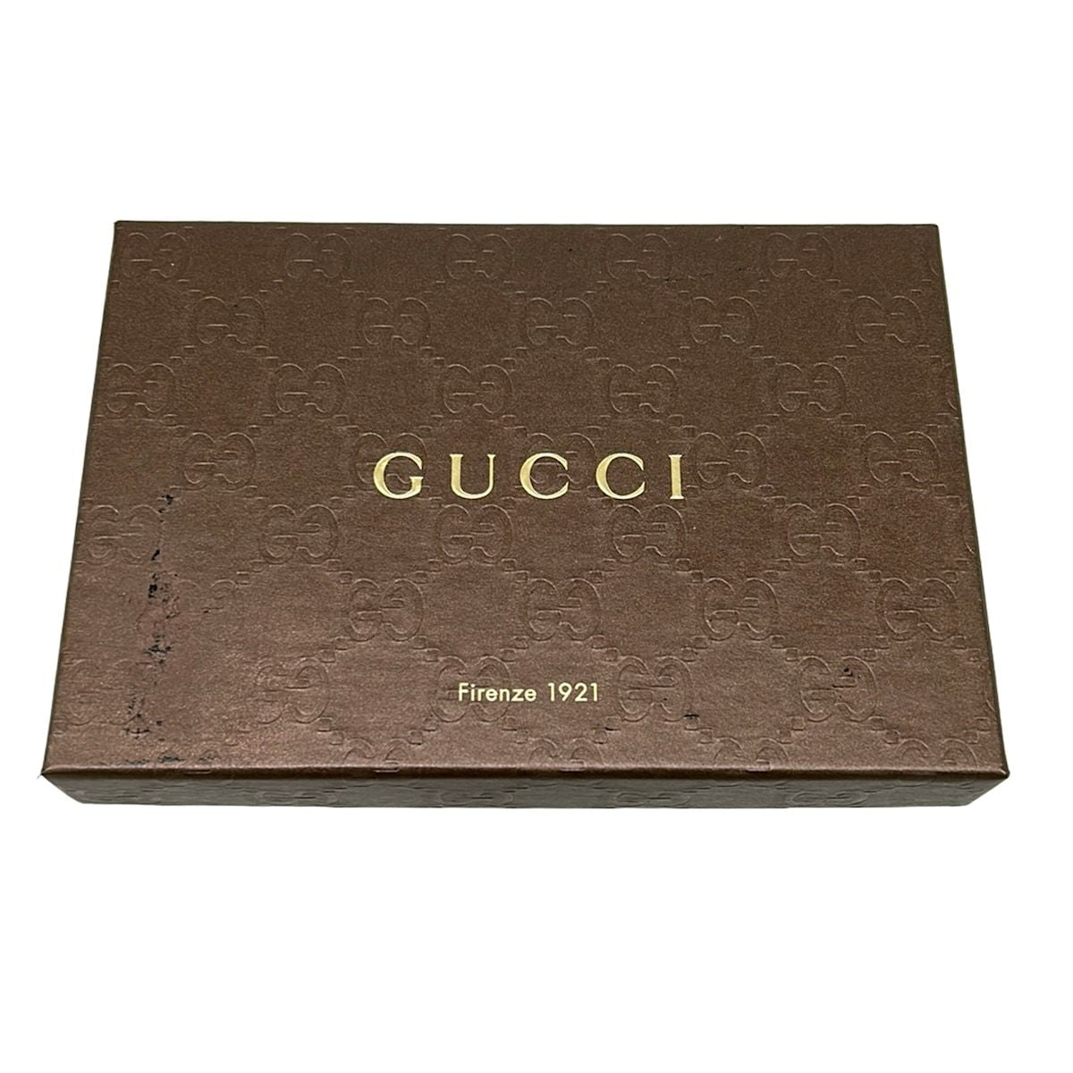 Gucci Key Holder Mademoiselle Dark Green Black Multi GG Pattern Rhinestone — view 7