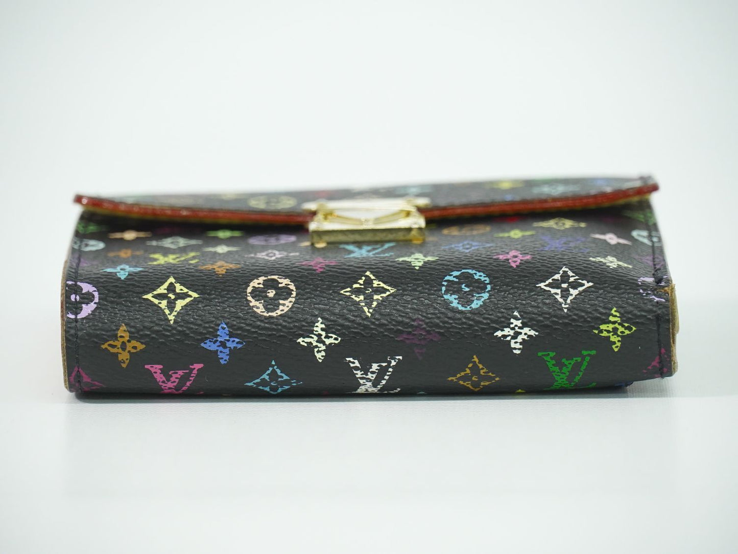 Louis Vuitton LV Portefeuille Koala Monogram Multicolor Takashi Murakami Folded — view 3