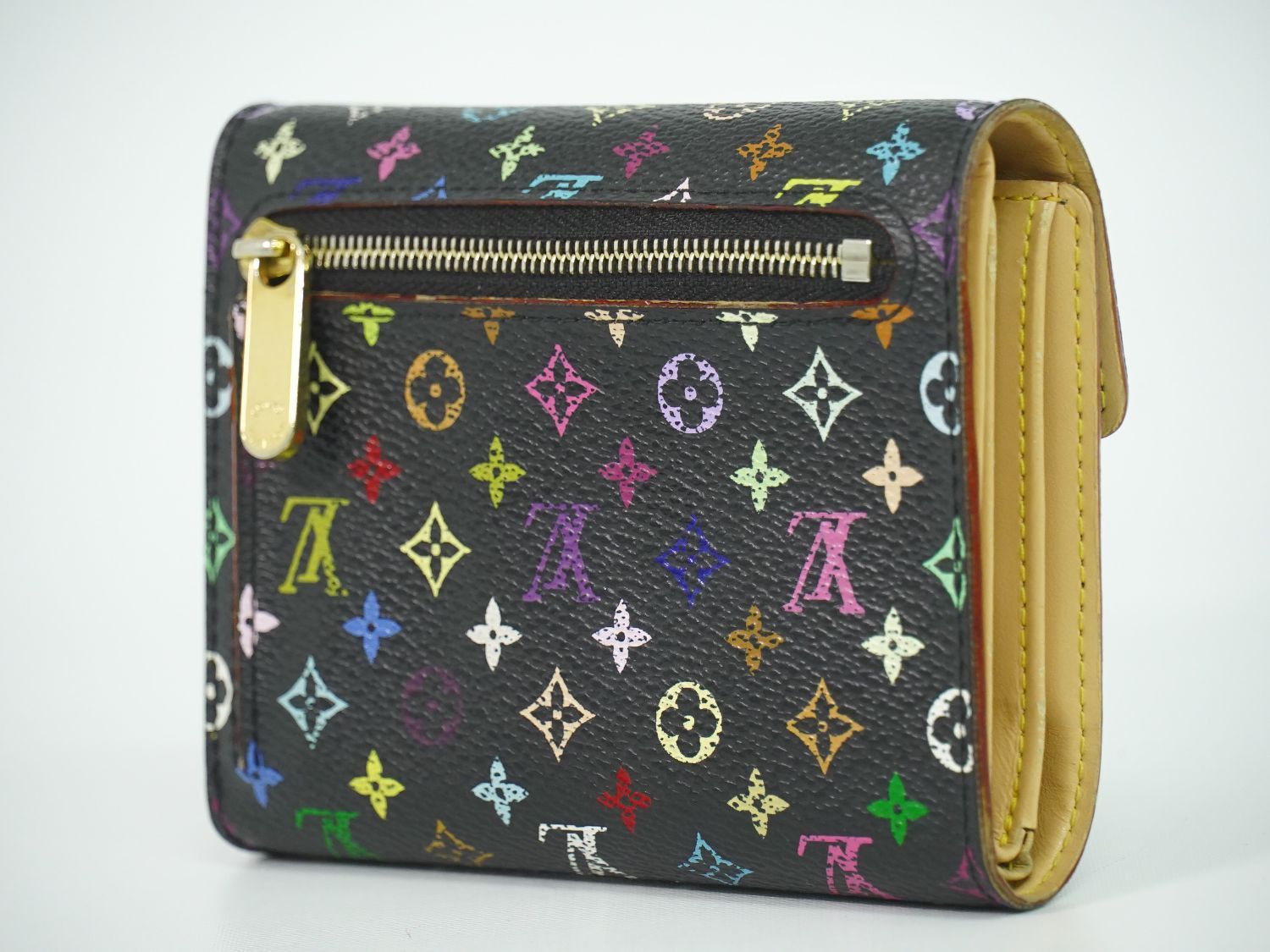 Louis Vuitton LV Portefeuille Koala Monogram Multicolor Takashi Murakami Folded — view 2