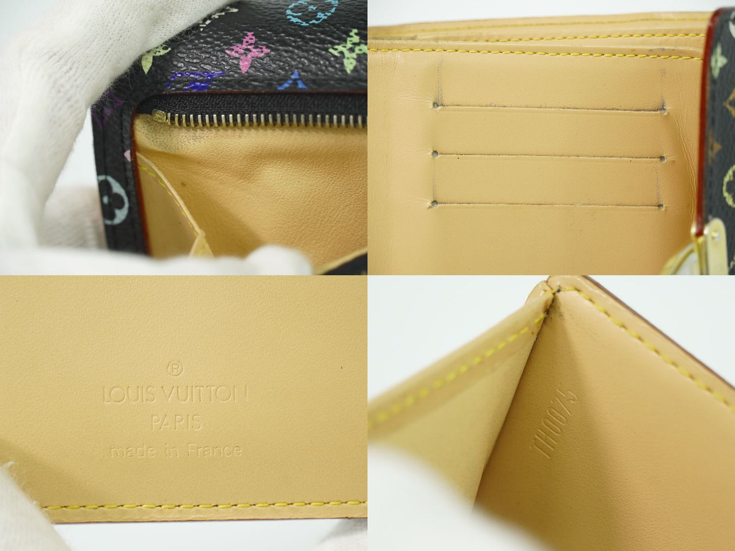 Louis Vuitton LV Portefeuille Koala Monogram Multicolor Takashi Murakami Folded — view 9