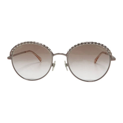 Chanel Sunglasses Faux Pearl Metal Pink Gold Eyewear — view 2