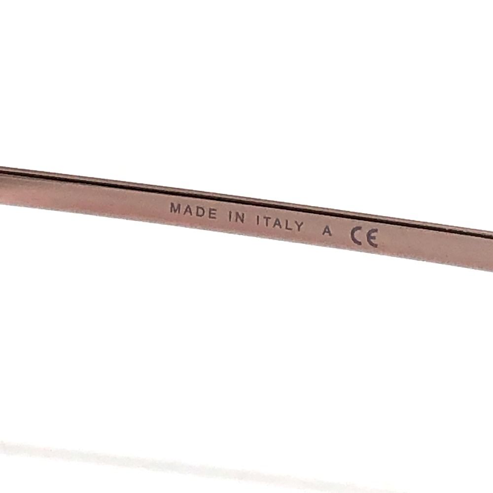 Chanel Sunglasses Faux Pearl Metal Pink Gold Eyewear — view 7