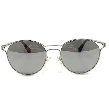 Prada Sunglasses Side Logo Metal Silver Eyewear — view 2