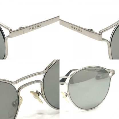 Prada Sunglasses Side Logo Metal Silver Eyewear — view 8