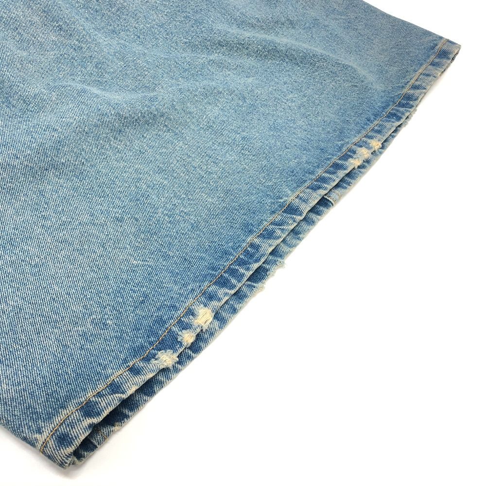 Prada Dress Triangle Plate Cotton Blue — view 7