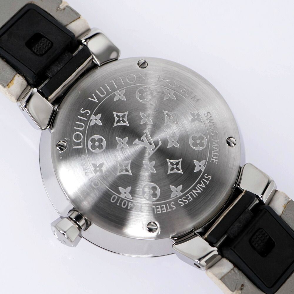 Louis Vuitton Tumble Slim Quartz Diamond Watch Manufacturer Overhauled — view 3