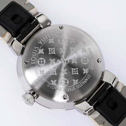 Louis Vuitton Tumble Slim Quartz Diamond Watch Manufacturer Overhauled — view 3
