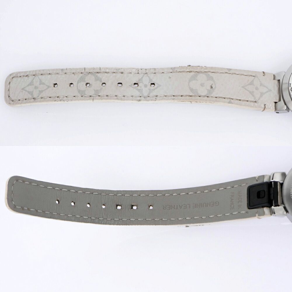 Louis Vuitton Tumble Slim Quartz Diamond Watch Manufacturer Overhauled — view 5