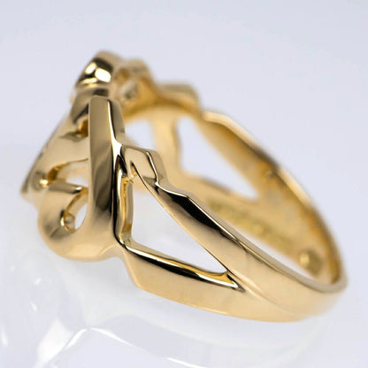 Tiffany & Co Paloma Picasso Triple Loving Heart Ring 18k — view 5
