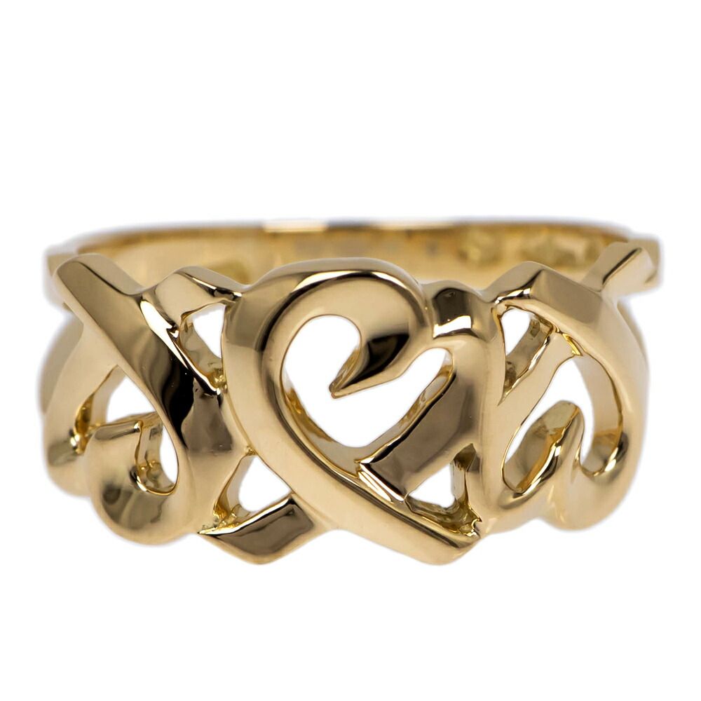 Tiffany & Co Paloma Picasso Triple Loving Heart Ring 18k