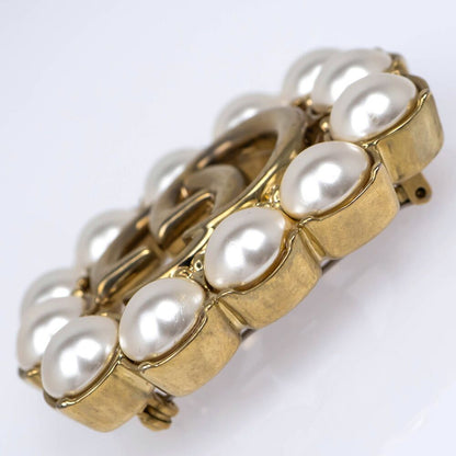 Gucci GG Pearl Brooch Double — view 5