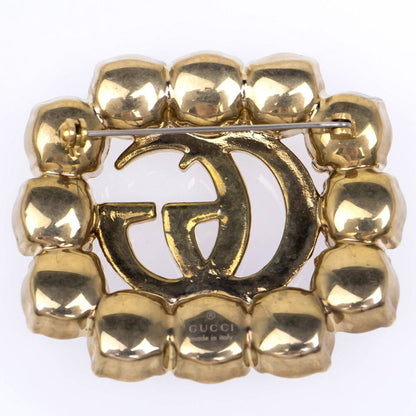 Gucci GG Pearl Brooch Double — view 6