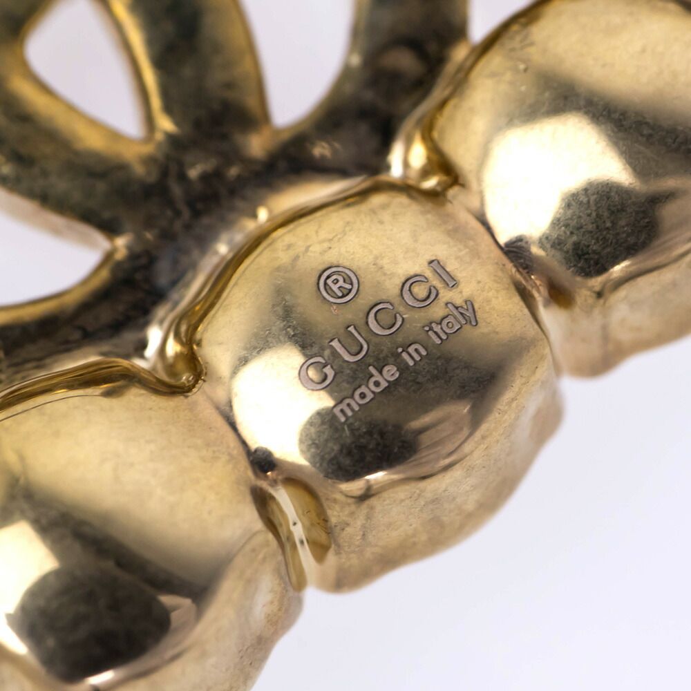 Gucci GG Pearl Brooch Double — view 8
