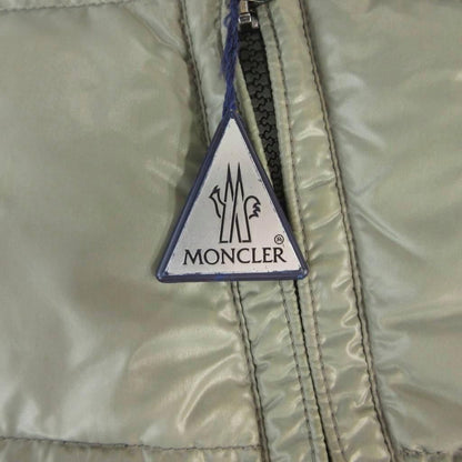 Moncler Everest Down Jacket Big Logo Zip Up 50 Beige 0 HW — view 8