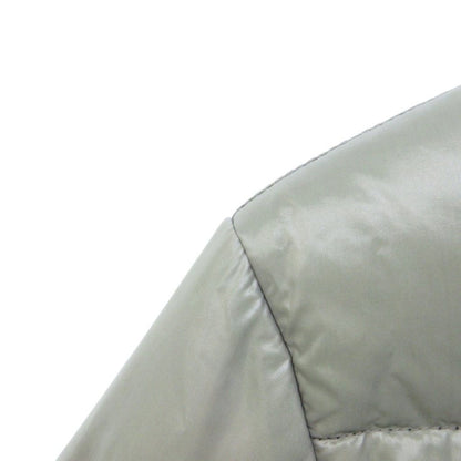 Moncler Everest Down Jacket Big Logo Zip Up 50 Beige 0 HW — view 3
