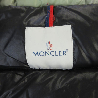 Moncler Everest Down Jacket Big Logo Zip Up 50 Beige 0 HW — view 7