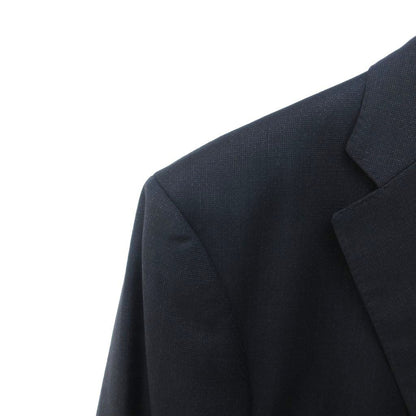 Loro Piana Durban Tailored Jacket Notch Lapel Single Business Wool Black — view 3