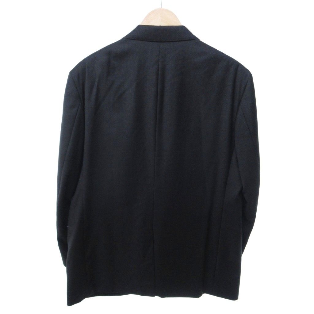 Loro Piana Durban Tailored Jacket Notch Lapel Single Business Wool Black — view 2