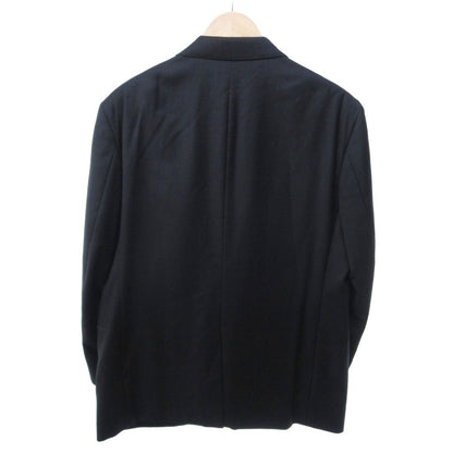 Loro Piana Durban Tailored Jacket Notch Lapel Single Business Wool Black — view 2