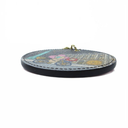 Louis Vuitton Porte Cles Ilust Vivienne Brown Monogram HW Key Holder — view 2