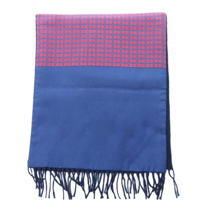Hermes Martin Margiela Era Cashmere Silk Scarf Reversible Geometric Pattern — view 2