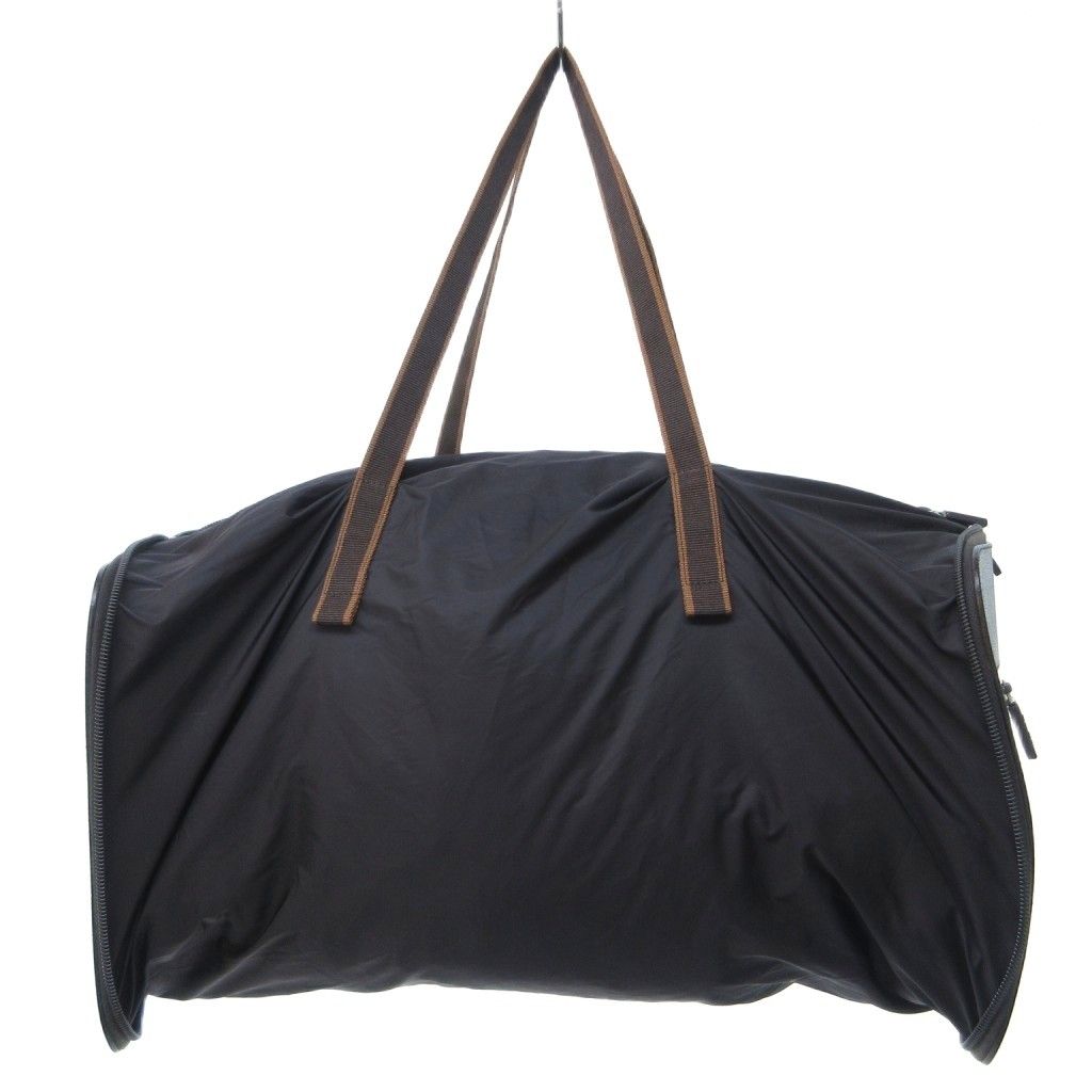 Miu Miu Miu Straps Hand Bag Handbag Mini Boston Brown Log HW — view 2