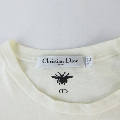 Dior J'adior 8 Numbering Print T-Shirt Short Sleeve White XS HW — view 5