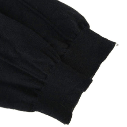 Prada Virgin Wool Driver's Knit Sweater Armband Logo Black 48 HW — view 4