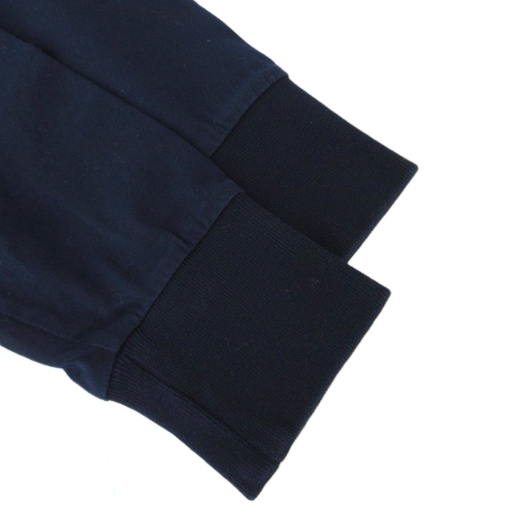 Prada Triangle Logo T-Shirt Long Sleeve Rubber Tag S Navy HW — view 4