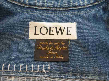 Loewe Denim Jacket Paula's Ibiza Patchwork Indigo 36 — view 5