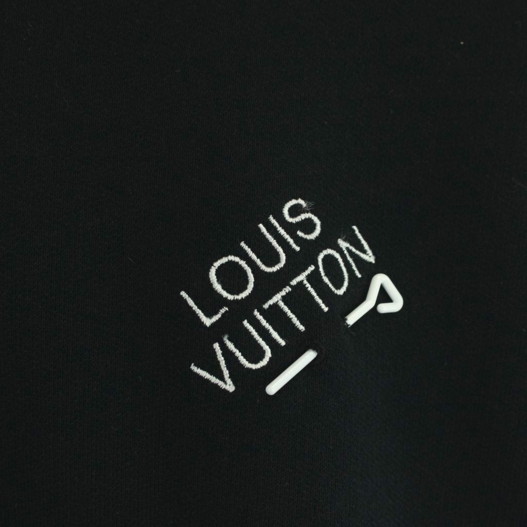 Louis Vuitton Signature Hoodie with Embroidery Sweatshirt Long Sleeve Logo — view 5