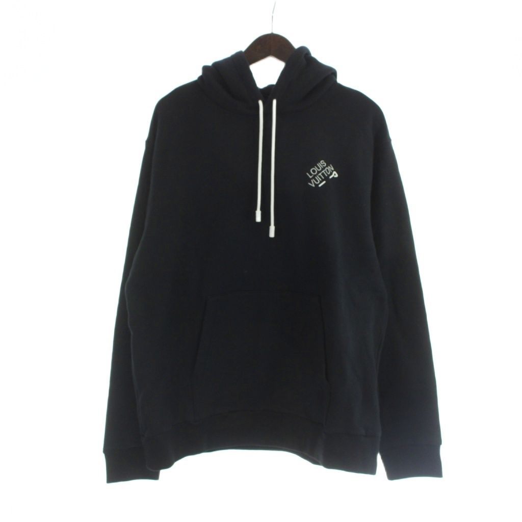 Louis Vuitton Signature Hoodie with Embroidery Sweatshirt Long Sleeve Logo