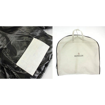 Moncler Maire Down Jacket Nylon Patch Logo 1 Black MW — view 9