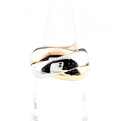 Cartier Trinity Ring YG Yellow Gold WG White PG Pink