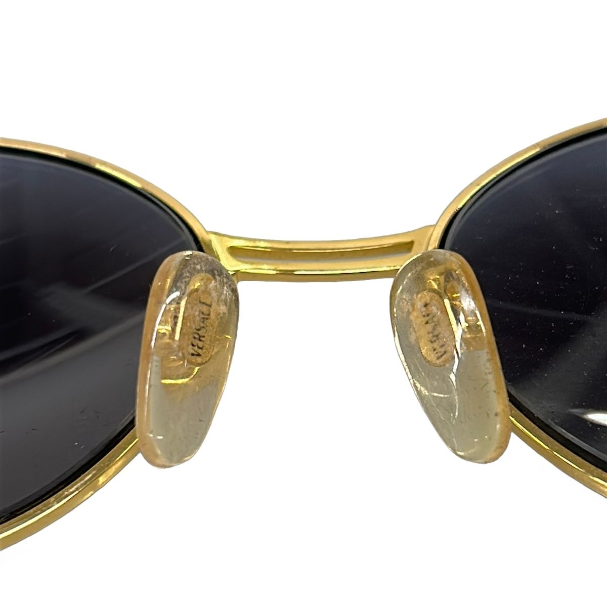 Versace Gianni Sunglasses Navy Black Gold Prescription Eyewear — view 7
