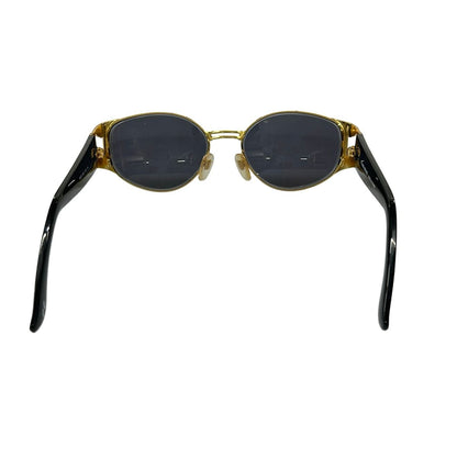 Versace Gianni Sunglasses Navy Black Gold Prescription Eyewear — view 3