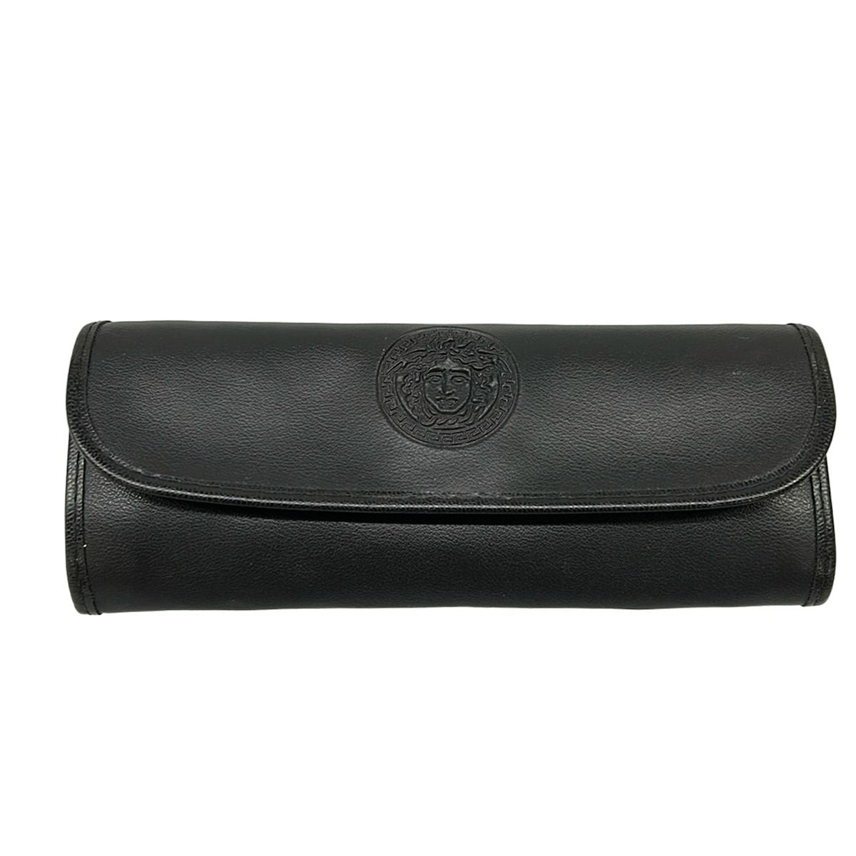 Versace Gianni Sunglasses Navy Black Gold Prescription Eyewear — view 6