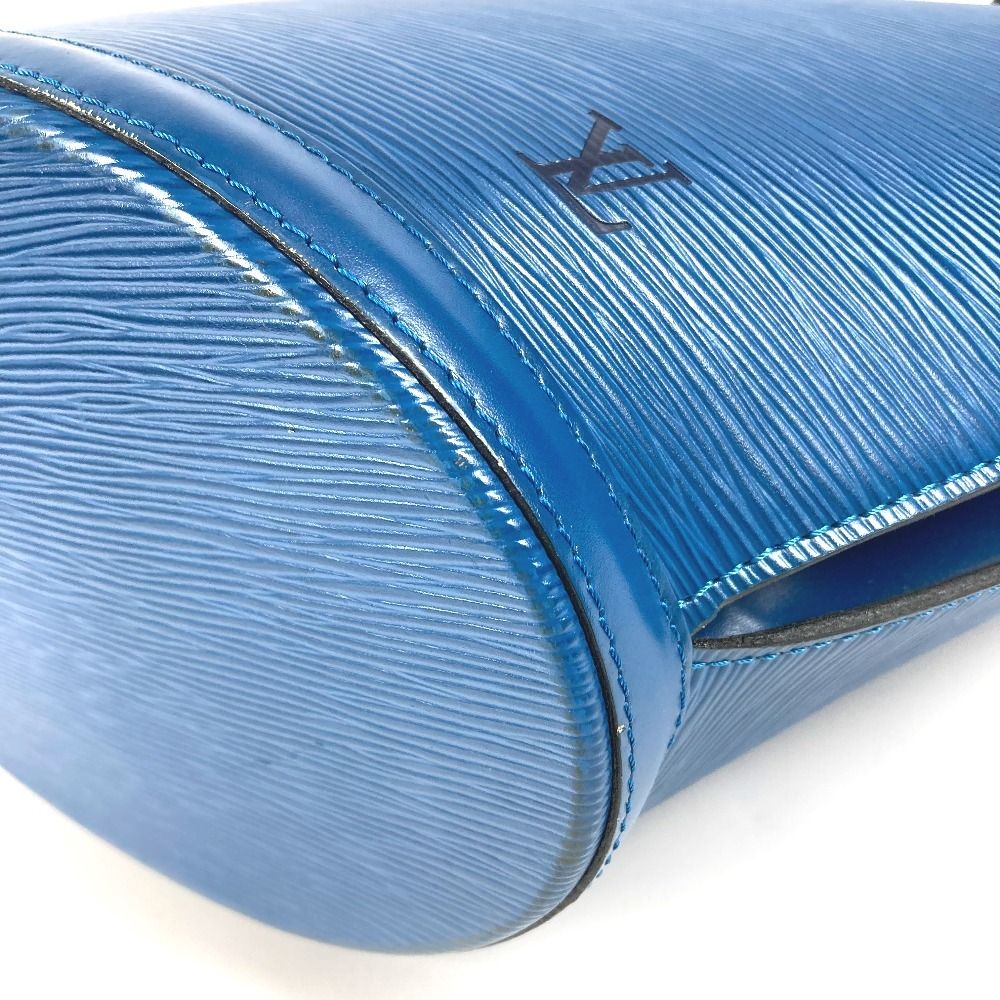 Louis Vuitton Tote Saint Jacques Shopping Epi Leather Toledo Blue — view 6