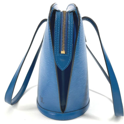 Louis Vuitton Tote Saint Jacques Shopping Epi Leather Toledo Blue — view 3